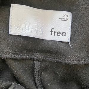 Wilfred Free Aritzia Daria Pant | faux-suede legging